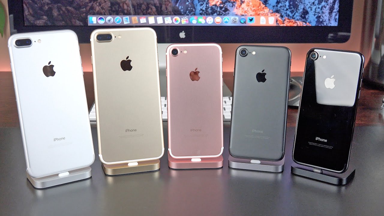 iPhone 7 y 7 Pro llegaría en 5 colores diferentes