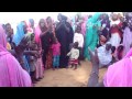 Mauritania men dancing in village