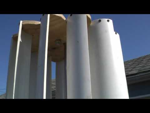 Vawt wind turbine - YouTube