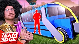 Shoot the Person in the Fortnite Battle Bus!!