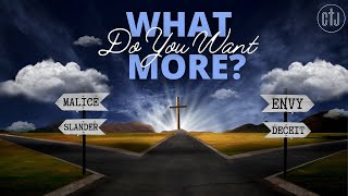 Central Jersey Sunday Service - What Do You Want More?