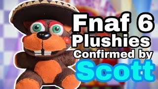 Fnaf 6 Plushies Confirmed By Scott Scott Cawthon Interview Highlight