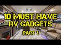10 MUST HAVE RV GADGETS & ACCESSORIES
