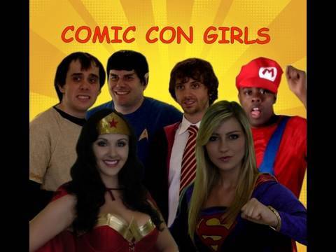 Comic Con Girls the Song! A California Gurls Parody!