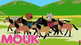 Mouk - Les Chevaux Sauvages Monie Hd Découvre Le Monde Avec Mouk