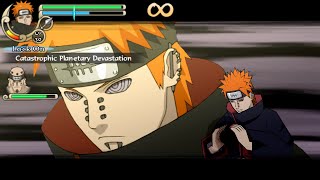 Naruto Shippuden Ultimate Ninja Impact Walkthrough Part 66 Pains Attack 60 Fps