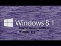 Tutorial: How to access BIOS (UFEI) settings in Microsoft Windows 8.1
