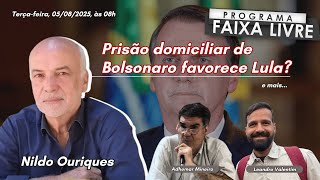Faixa Livre 05.08.2025 Nildo Ouriques, Adhemar Mineiro E Leandro Valentim