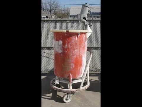 100 gallon stainless steel vertical tank