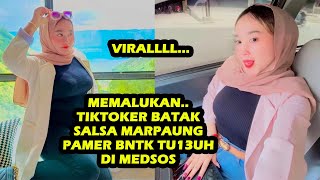 Aulia Salsa Marpaung Tiktoker Berhijab Yang Sering Pamer B3Ntuk Tubu1H
