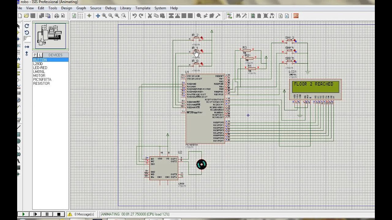 Elevator Control Using Pic Microcontroller