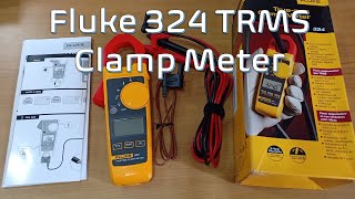 English Subfluke 324 True Rms Clamp Meter Unboxing And Demo