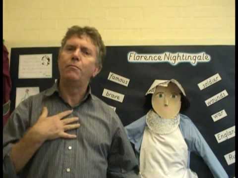 TONY WILSON Florence Nightingale Story The thoughtful book