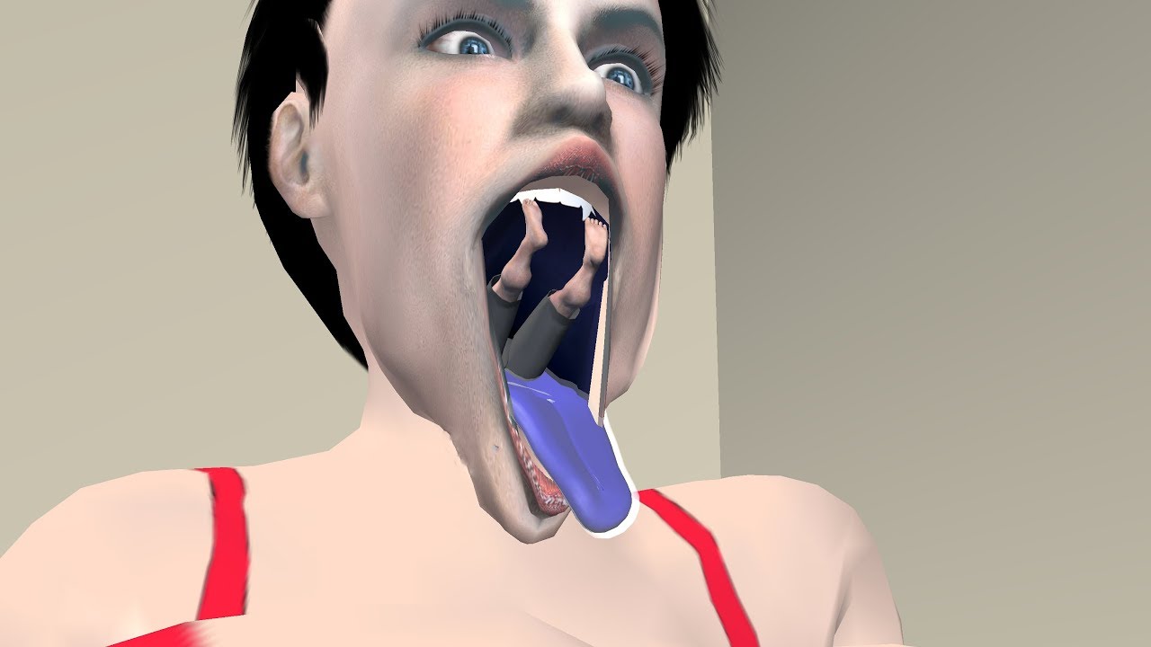 Giantess woman vore