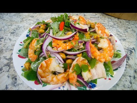 🥗 GỎI RAU CÀNG CUA Tôm Thịt | Cách làm Gỏi Càng Cua chua giòn ngọt mát BY CÔ BẢY