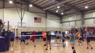 Cadet Vs. Faculty Volleyball Game