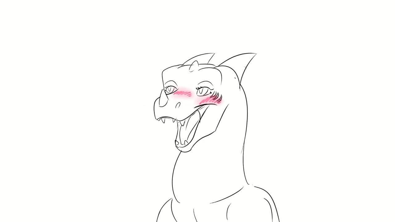 Dragon vore animation