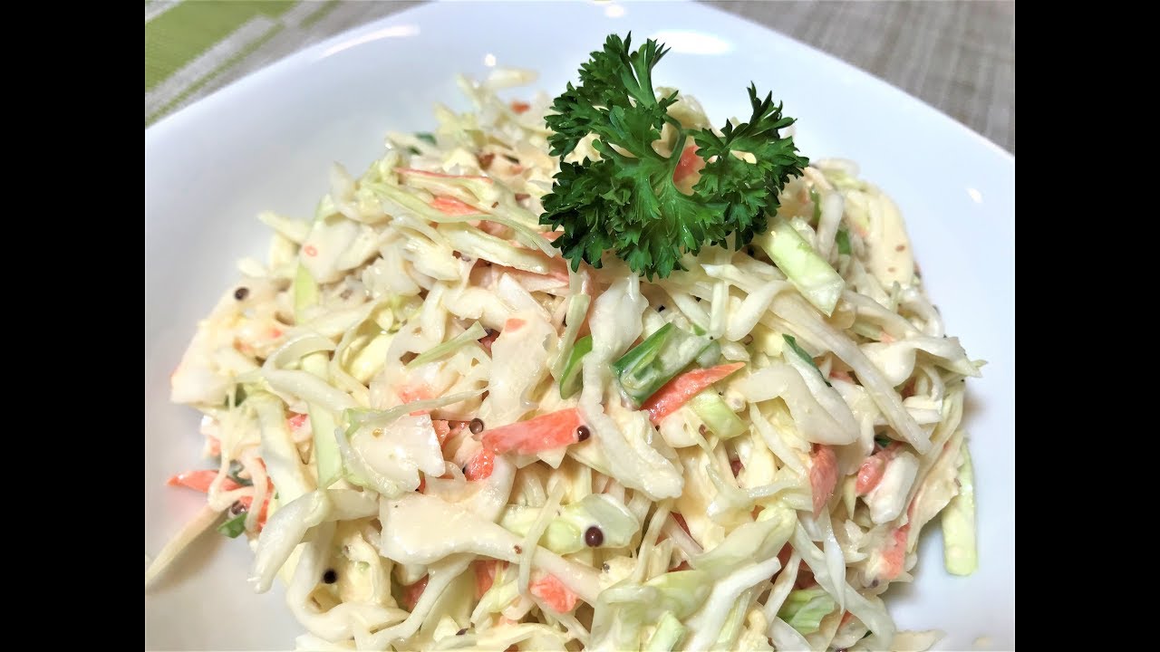 Как сделать салат из капусты быстро и вкусно 490