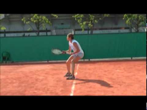 テニスJESSEN．COM at 全仏オープン 2010 women practice マリア Martinez サンチェス Netattack ＃3