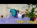 How To Make a Water Pump From DC Motor at Home | DC Motor Ideas