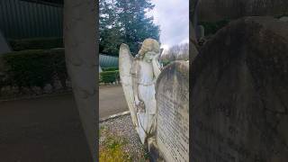 Angel Weeps On A Headstone