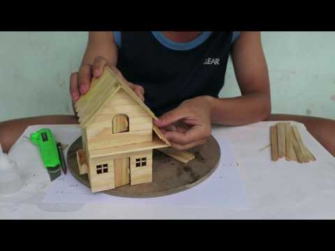 Hướng dẫn làm nhà que kem