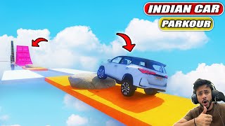 I TRIED PARKOUR RACE WITH INDIAN CAR FORTUNER😨 | GTA 5