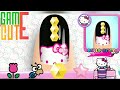 HELLO kitty Nail Salon// Sơn móng tay đẹp thần kỳ luôn nè #2