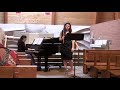 Carl Nielsen Flute Concerto, Movement 1 - Lidiya Selikhov (flute)