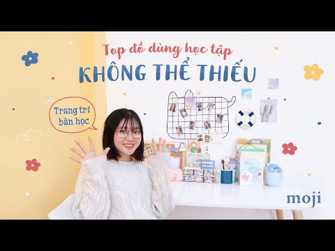 ĐIỂM DANH TOP ĐỒ DÙNG HỌC TẬP XINH + ĐỈNH NHẤT CỦA MÌNH | Biến hóa bàn học đẹp lung linh Hàn Quốc