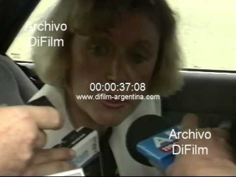 DiFilm - Maria Servini de Cubria extradición de Alejandro Canda 1991