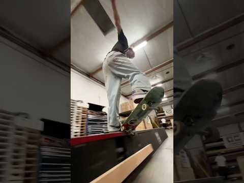 Skate night clips at the warehouse ✅ #skateboarding