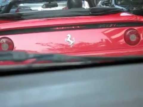 Chasing a Ferrari 355 F1 Spider through Alipore