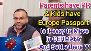 Discover How Parents With Eu Permanent Residency And Kids With Eu Pports Can Move To Germany.