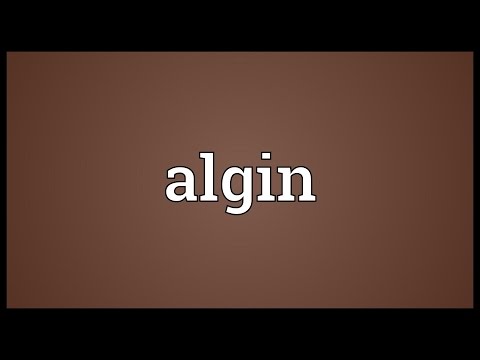 Header of algin