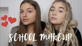 OUR SCHOOL MAKEUP ROUTINES! (year 10) 15 yr olds♡ | Grace and Grace OUR SCHOOL MAKEUP ROUTINES! (year 10) 15 yr olds♡ | Grace and Grace