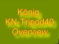 König KN-Tripod40 Overview!!
