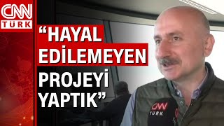 Ulaştırma ve Altyapı Bakanı Adil Karaismailoğlu, CNN TÜRK'te