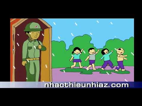 CHÚ BỘ ĐỘI VÀ CƠN MƯA (Hình minh họa theo lời bài hát)