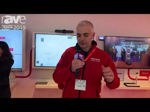 ISE 2019: Ricoh Intros D3210 32″ Interactive Whiteboard
