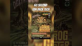 The Gitrog Monster 60 Second Edh Deck Tech