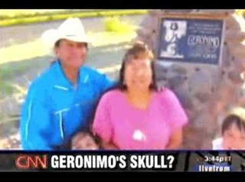 Prescott Bush stole Geronimo's Bones - CNN Report