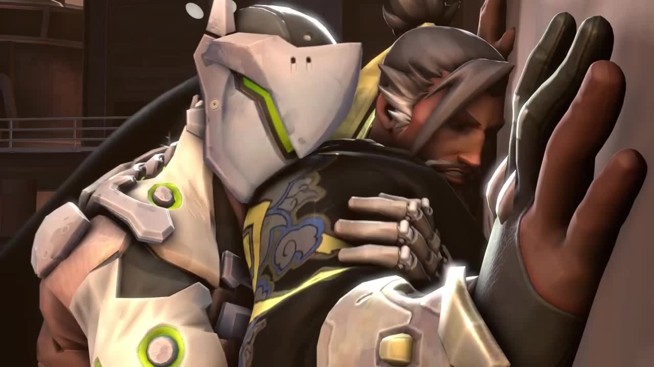 Giant guys fucking with mercy this whore