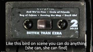 Watch Better Than Ezra And Were Fine video