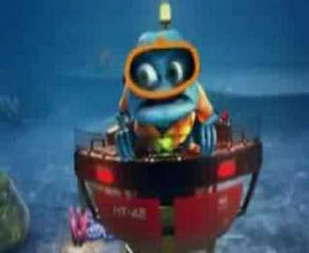 Crazy frog fishing