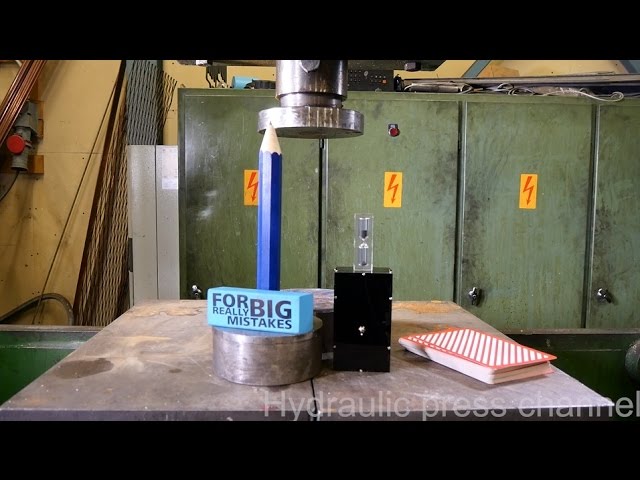 Hydraulic Press vs Deck of Cards - Video
