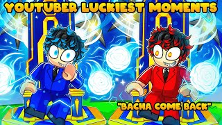 This Was The Best Time On Roblox Sols Rng Youtuber Luckiest Moments Nostalgia