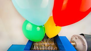 Shredding Helium Balloons!