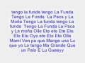 LETRAS - El Mayor Clasico Ft. La Insuperable - Ponte Pa Eso