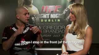 Fight Night Dublin: Diego Brandao Pre-fight Interview